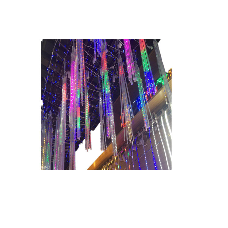 Led Meteor Shower Lights Wholesale Real Rainproof Hanging Tree Patch Ice Bar Tube Lights Christmas Decoration Factory Direct Supply