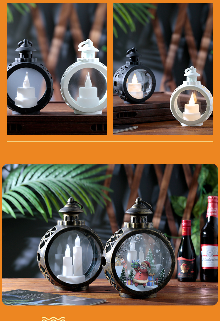 Christmas Decorations Cross-Border New Arrival LED Lights Store Store Window Decoration Christmas Tree Pendant Creative Props