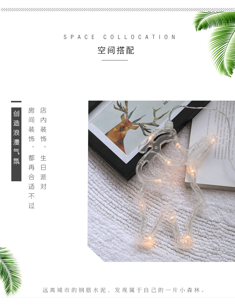 Cross-border led Christmas lights decorated with suckers snowman Christmas tree pentagram curtains Cross-border led Christmas lights decorated with suckers snowman Christmas tree pentagram curtains