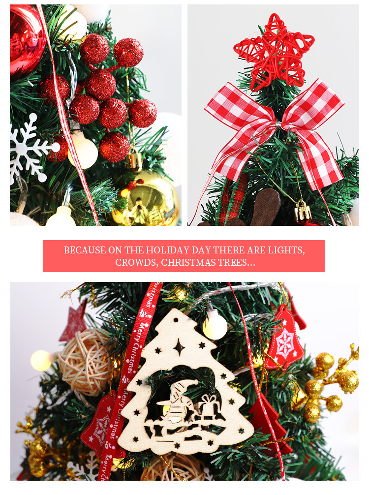 Christmas Mini Christmas Tree Desktop with Lights 50cm Golden Red Package Christmas Tree Tree Christmas Mini Christmas Tree Desktop with Lights 50cm Golden Red Package Christmas Tree Tree