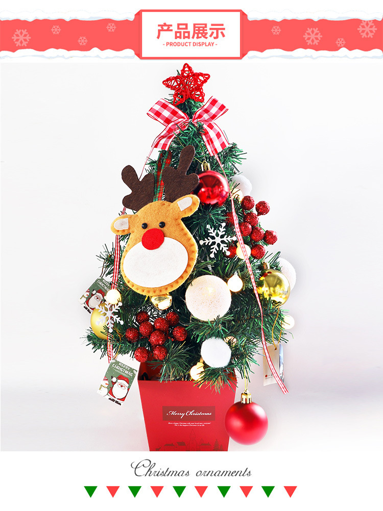 Christmas Mini Christmas Tree Desktop with Lights 50cm Golden Red Package Christmas Tree Tree Christmas Mini Christmas Tree Desktop with Lights 50cm Golden Red Package Christmas Tree Tree