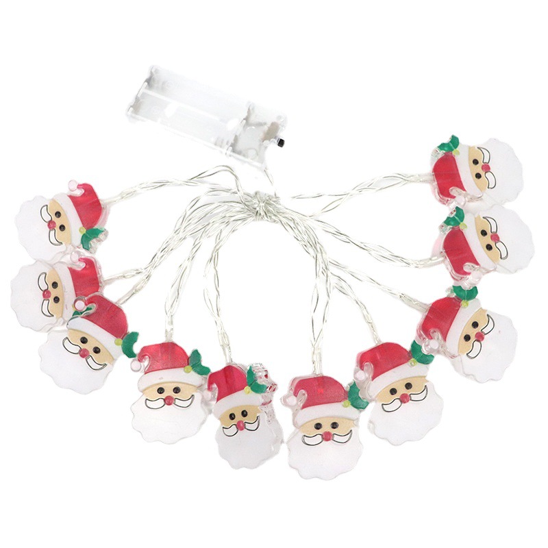 New LED String Light Santa Claus Holiday Lights Christmas Tree Decorative String Lights Santa Claus Lights