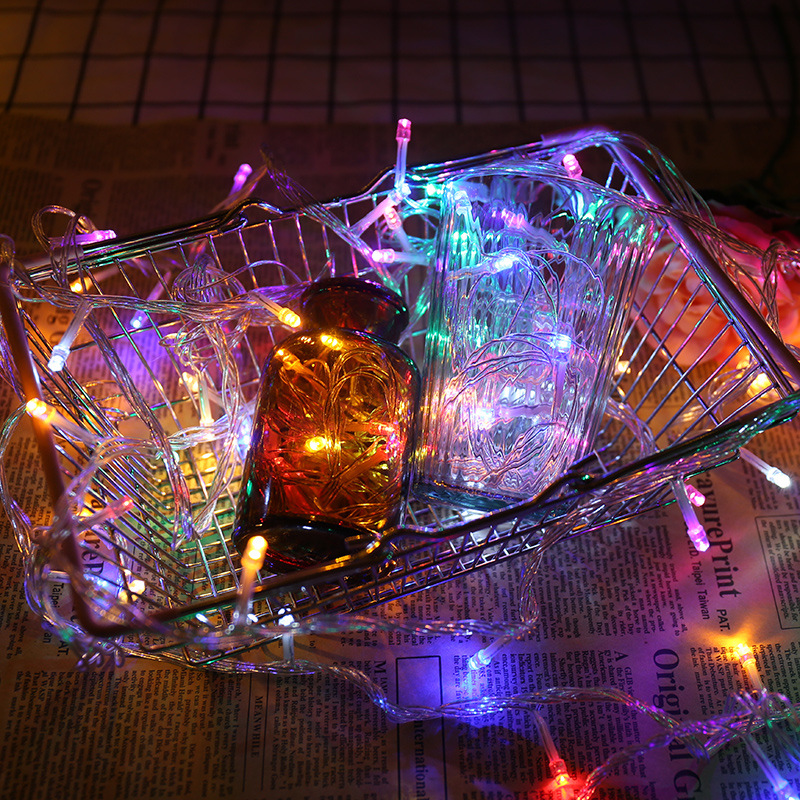  Light String Colored Light with LED Starry Luminous Light String Christmas tree lights