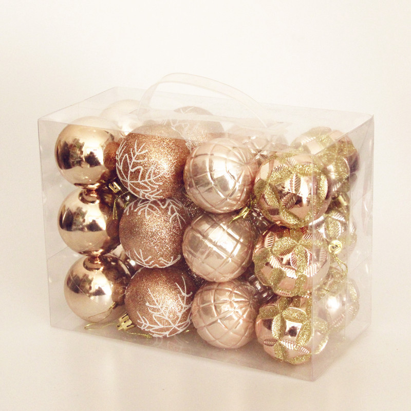 Christmas Ball 6cm Painted Christmas Ball Special-Shaped Ball Electroplating Decoration Ball 24 Christmas Tree Decorations Christmas Christmas Ball 6cm Painted Christmas Ball Special-Shaped Ball Electroplating Decoration Ball 24 Christmas Tree Decorations Christmas