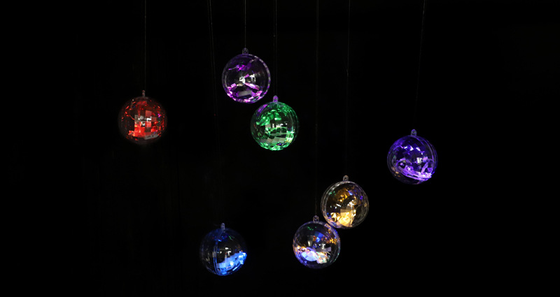 Mirror Ball PS Plastic Transparent Ball Festival Ceiling Decoration Pendant 8cm Christmas Ball Wholesale Mirror Ball PS Plastic Transparent Ball Festival Ceiling Decoration Pendant 8cm Christmas Ball Wholesale