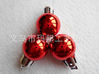 Matte Red Christmas Ball Plastic Electroplating Factory Custom 10cm Christmas Ball Christmas Decorative Pendant Matte Red Christmas Ball Plastic Electroplating Factory Custom 10cm Christmas Ball Christmas Decorative Pendant