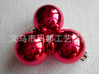 Matte Red Christmas Ball Plastic Electroplating Factory Custom 10cm Christmas Ball Christmas Decorative Pendant Matte Red Christmas Ball Plastic Electroplating Factory Custom 10cm Christmas Ball Christmas Decorative Pendant