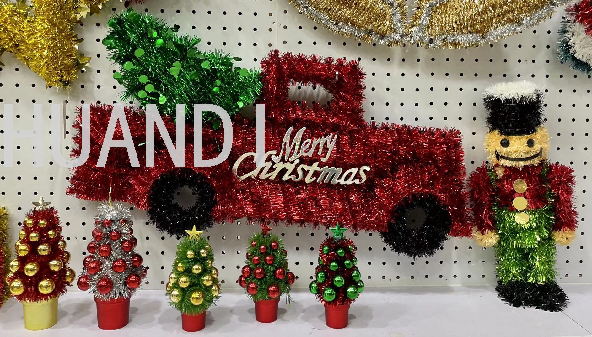 Five-Pointed Star Potted Plant Christmas Ball Christmas Tree Ornaments Five-Pointed Star Potted Plant Christmas Ball Christmas Tree Ornaments