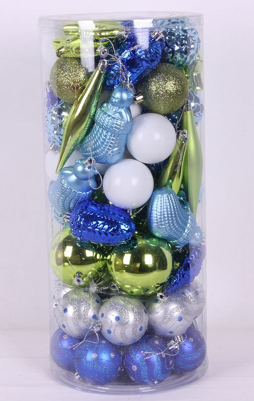 Color square tube gift barrel Christmas pendant Christmas Christmas ball hand painted Christmas ball Color square tube gift barrel Christmas pendant Christmas Christmas ball hand painted Christmas ball