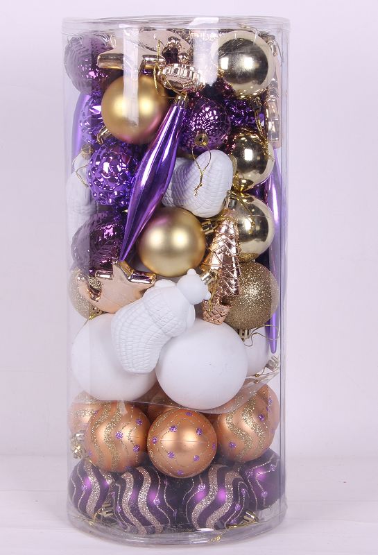 Color square tube gift barrel Christmas pendant Christmas Christmas ball hand painted Christmas ball Color square tube gift barrel Christmas pendant Christmas Christmas ball hand painted Christmas ball