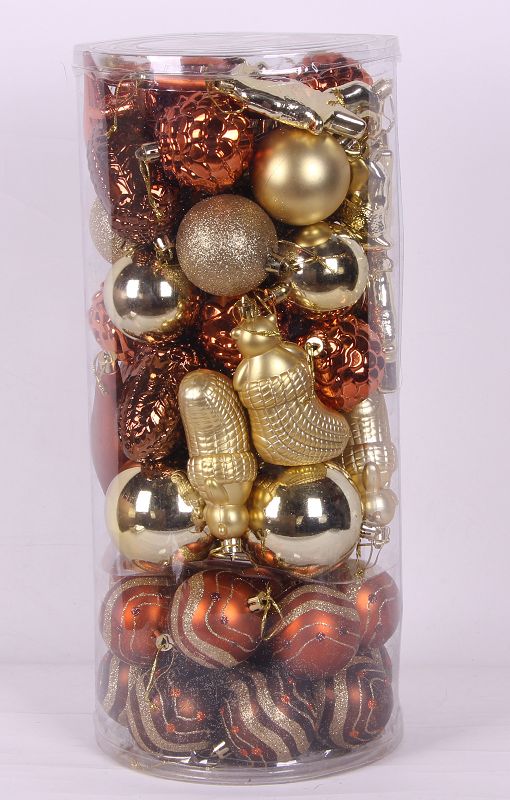 Color square tube gift barrel Christmas pendant Christmas Christmas ball hand painted Christmas ball Color square tube gift barrel Christmas pendant Christmas Christmas ball hand painted Christmas ball