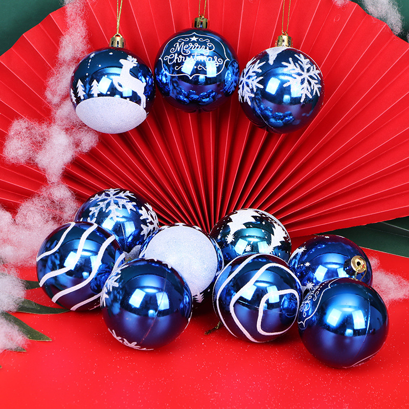Cross-Border Amazon Christmas Ball 24 6cm Barrel Balls Christmas Tree Decorations Christmas Christmas ball Cross-Border Amazon Christmas Ball 24 6cm Barrel Balls Christmas Tree Decorations Christmas Christmas ball