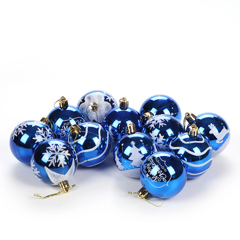 Cross-Border Amazon Christmas Ball 24 6cm Barrel Balls Christmas Tree Decorations Christmas Christmas ball Cross-Border Amazon Christmas Ball 24 6cm Barrel Balls Christmas Tree Decorations Christmas Christmas ball