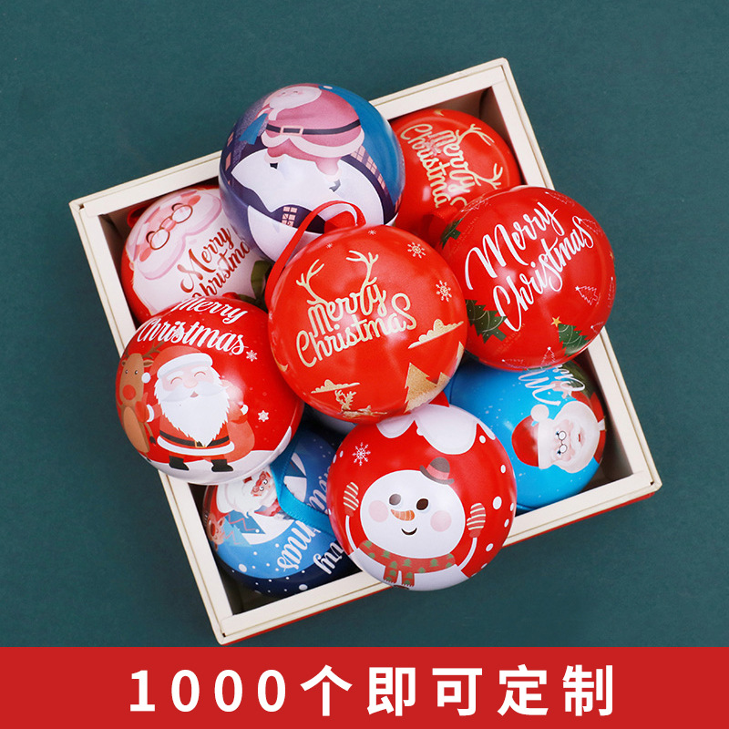 Christmas Tree Pendant Christmas Decorations Christmas Ball Candy Box Small Gift Box Spot Wholesale