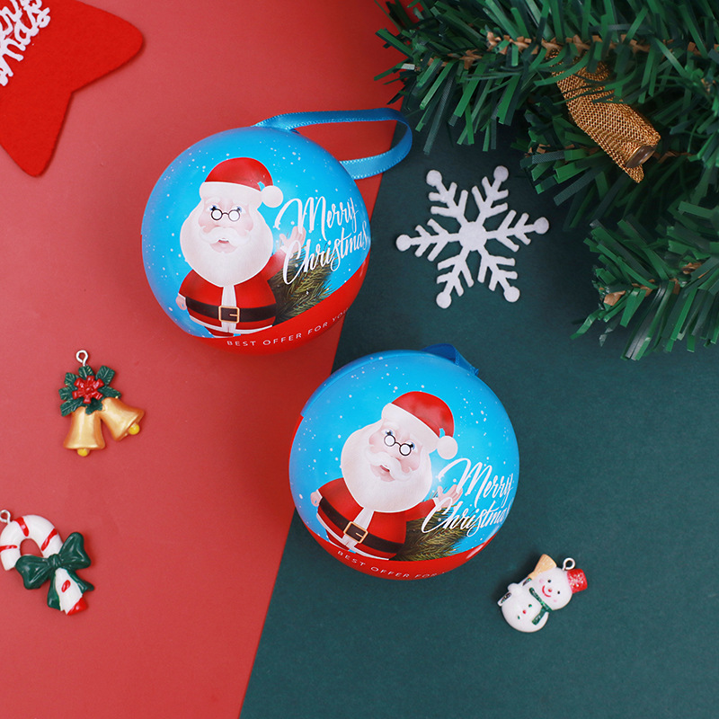 Christmas Tree Pendant Christmas Decorations Christmas Ball Candy Box Small Gift Box Spot Wholesale