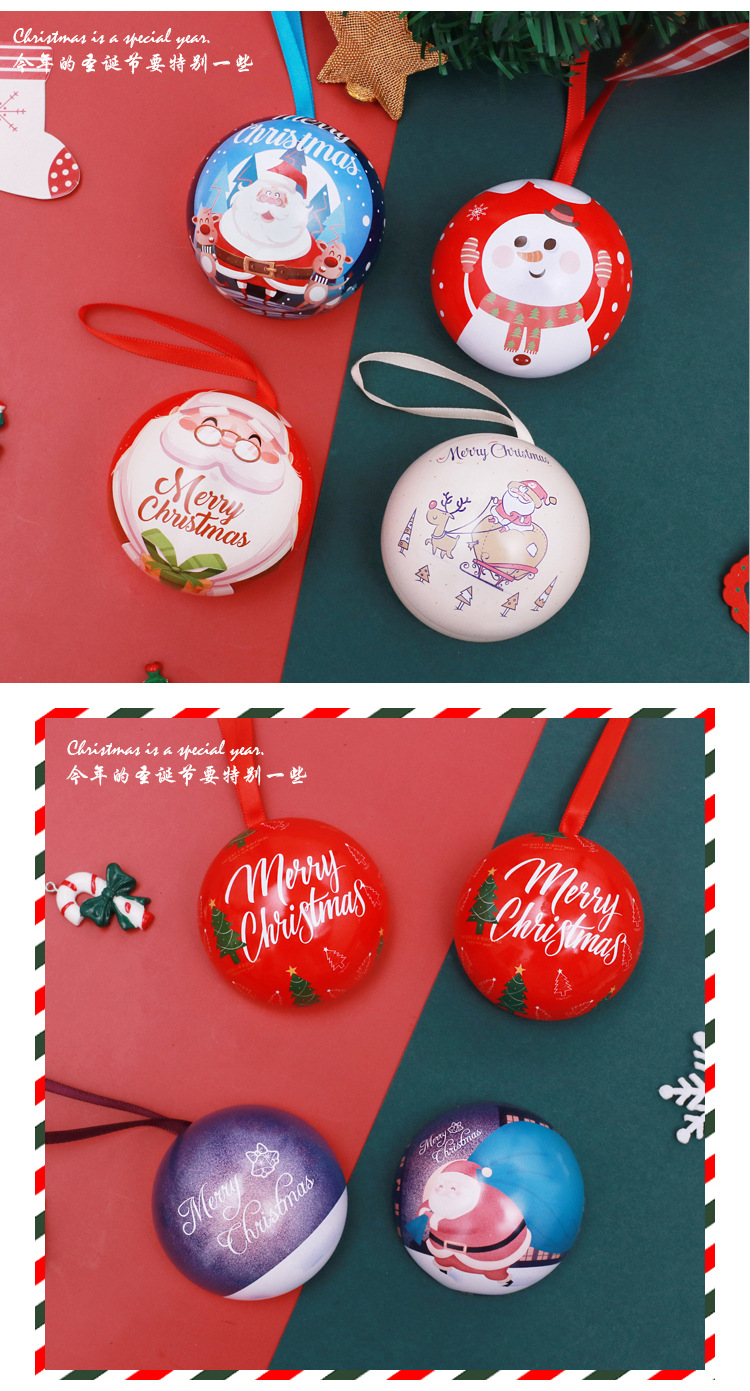 Christmas Tree Pendant Christmas Decorations Christmas Ball Candy Box Small Gift Box Spot Wholesale Christmas Tree Pendant Christmas Decorations Christmas Ball Candy Box Small Gift Box Spot Wholesale