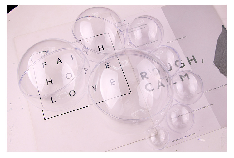 High Transparent Plastic Ball Hollow Ball Christmas Ball Decorative Hanging Ball Candy Candy Box Packing Box Eternal Flower Hanging Ball High Transparent Plastic Ball Hollow Ball Christmas Ball Decorative Hanging Ball Candy Candy Box Packing Box Eternal Flower Hanging Ball