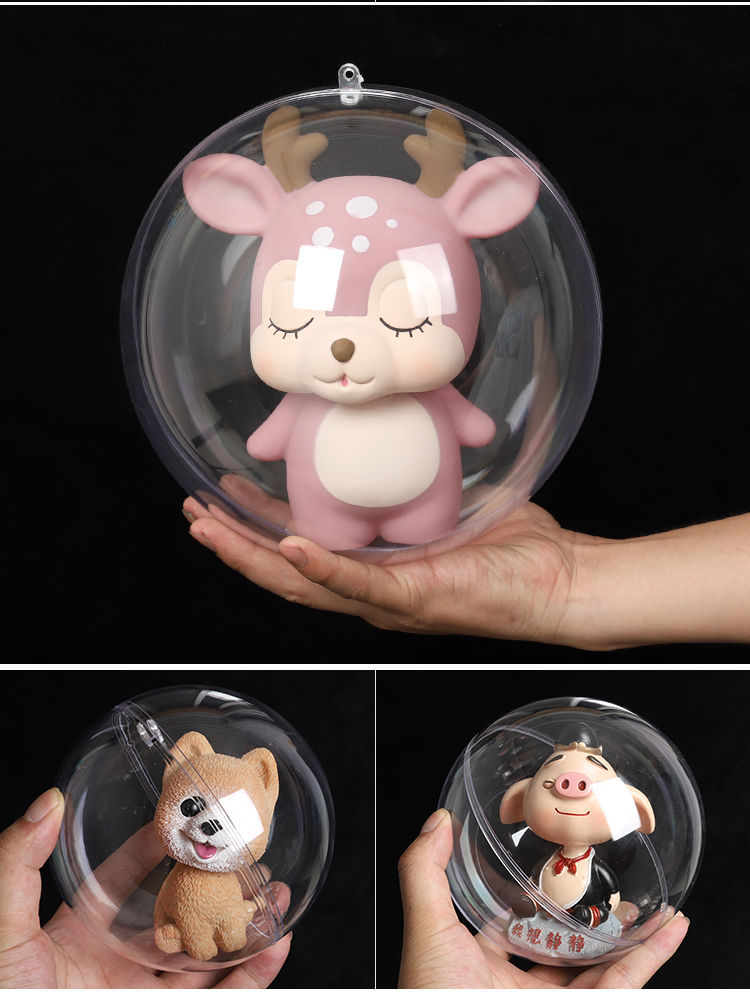 High Transparent Plastic Ball Hollow Ball Christmas Ball Decorative Hanging Ball Candy Candy Box Packing Box Eternal Flower Hanging Ball High Transparent Plastic Ball Hollow Ball Christmas Ball Decorative Hanging Ball Candy Candy Box Packing Box Eternal Flower Hanging Ball