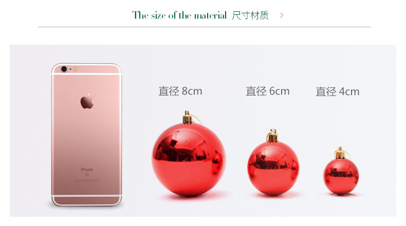 4cm6cm8cm10cm Barrel Christmas Ball Christmas Decorations Bright Matt Dusting Christmas Ball Mixed 4cm6cm8cm10cm Barrel Christmas Ball Christmas Decorations Bright Matt Dusting Christmas Ball Mixed