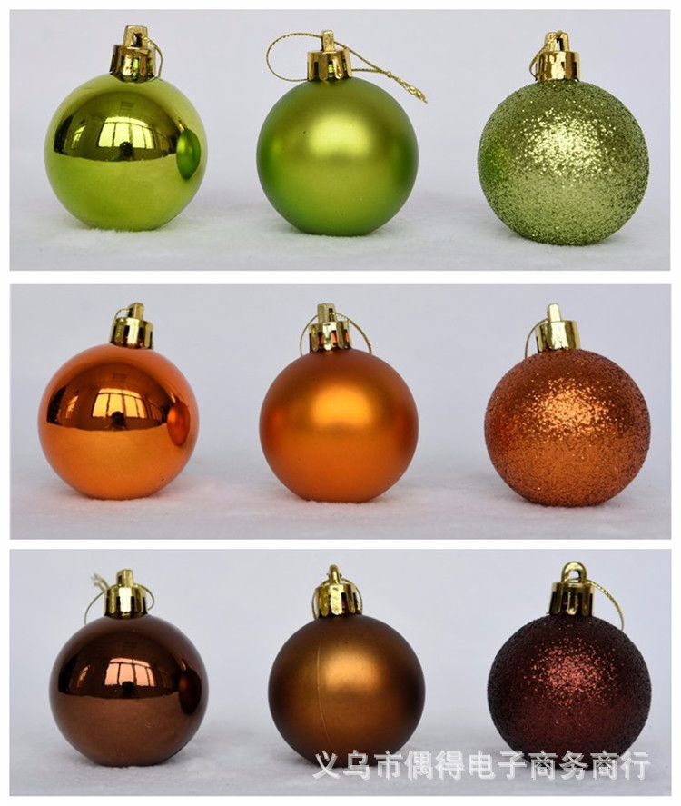4cm6cm8cm10cm Barrel Christmas Ball Christmas Decorations Bright Matt Dusting Christmas Ball Mixed 4cm6cm8cm10cm Barrel Christmas Ball Christmas Decorations Bright Matt Dusting Christmas Ball Mixed