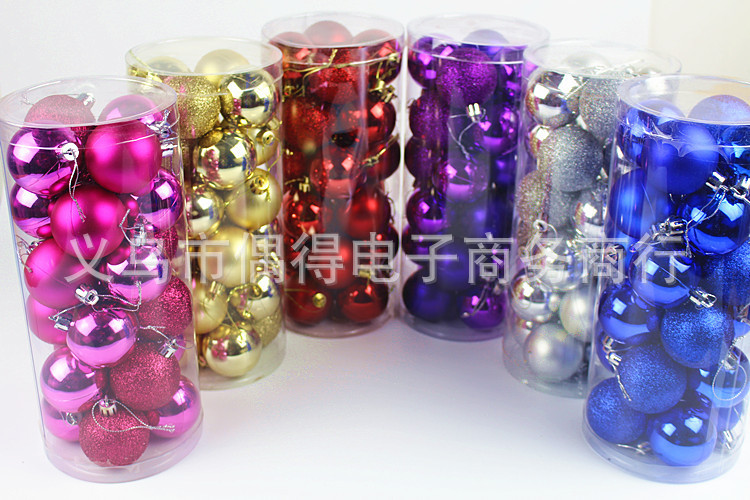 4cm6cm8cm10cm Barrel Christmas Ball Christmas Decorations Bright Matt Dusting Christmas Ball Mixed 4cm6cm8cm10cm Barrel Christmas Ball Christmas Decorations Bright Matt Dusting Christmas Ball Mixed
