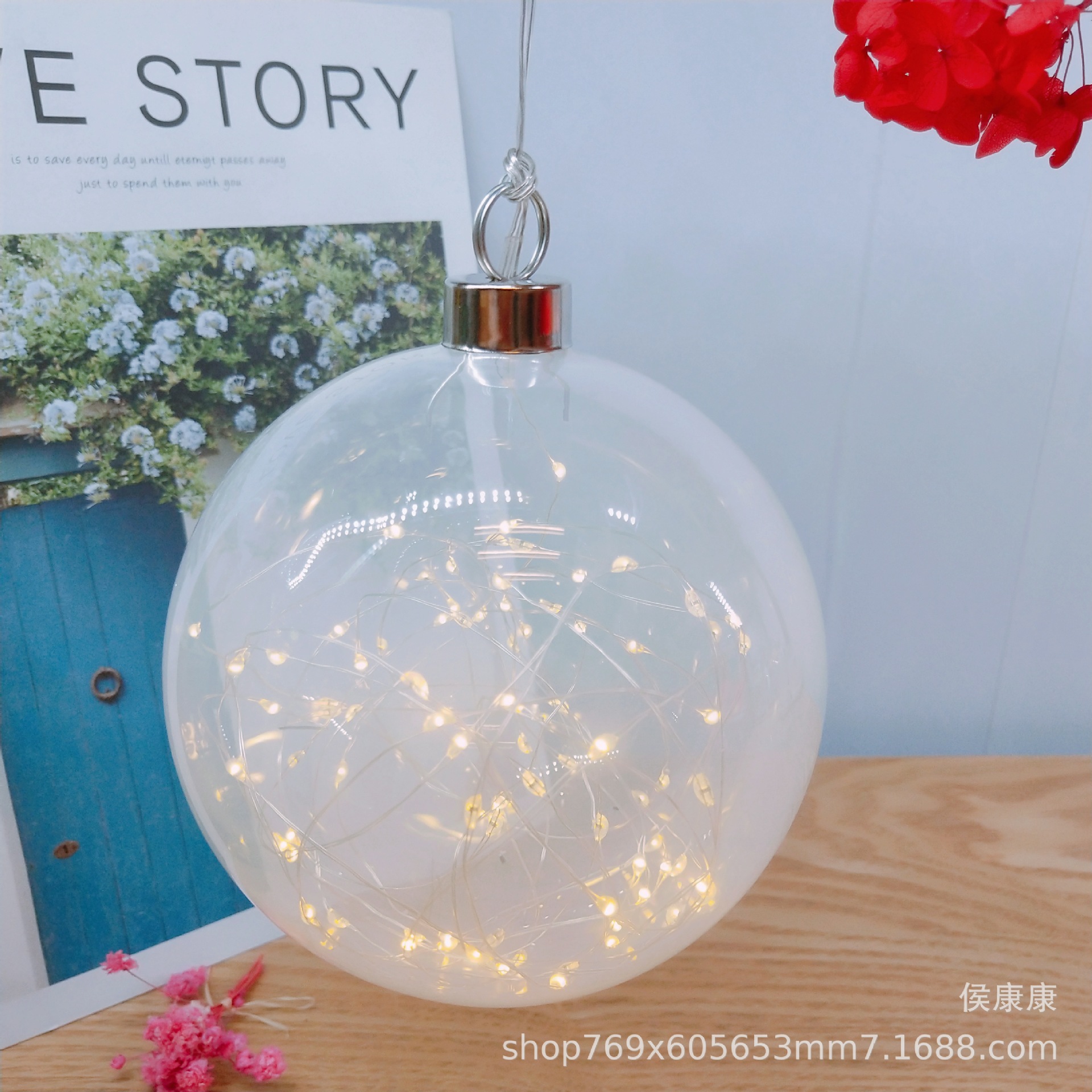Birthday Party Night Light Holiday Light Glass Cover Christmas Ball Light Pendant Christmas Ball Glass Lamp Pendant Birthday Party Night Light Holiday Light Glass Cover Christmas Ball Light Pendant Christmas Ball Glass Lamp Pendant