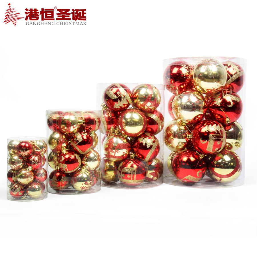 Christmas Ball 16 Barrel Colored Drawing Ball Christmas Decoration Package Light Electroplating Christmas Ball Christmas Ball 16 Barrel Colored Drawing Ball Christmas Decoration Package Light Electroplating Christmas Ball