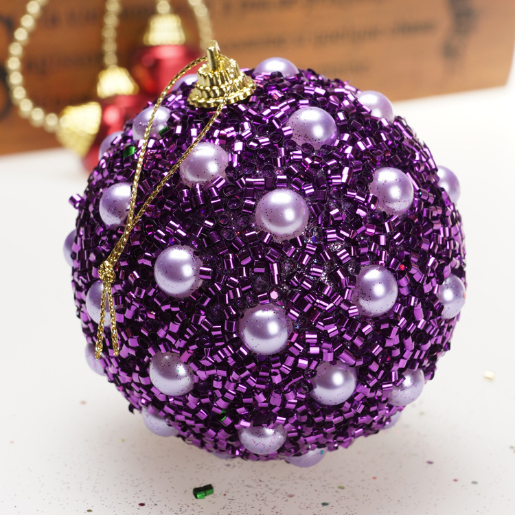 Decorations Foam Christmas Ball Pearl Gold Pink Christmas Ball Pompons Christmas Tree Pendant Holiday Arrangement Decorations Foam Christmas Ball Pearl Gold Pink Christmas Ball Pompons Christmas Tree Pendant Holiday Arrangement