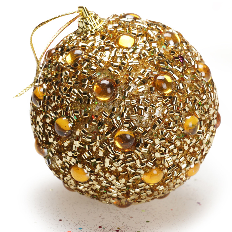 Decorations Foam Christmas Ball Pearl Gold Pink Christmas Ball Pompons Christmas Tree Pendant Holiday Arrangement Decorations Foam Christmas Ball Pearl Gold Pink Christmas Ball Pompons Christmas Tree Pendant Holiday Arrangement