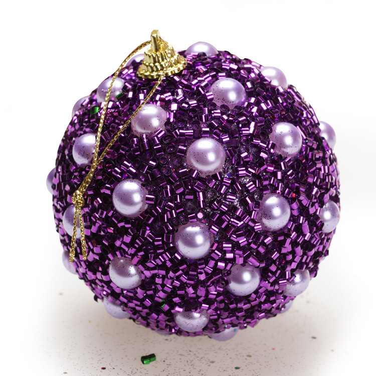 Decorations Foam Christmas Ball Pearl Gold Pink Christmas Ball Pompons Christmas Tree Pendant Holiday Arrangement Decorations Foam Christmas Ball Pearl Gold Pink Christmas Ball Pompons Christmas Tree Pendant Holiday Arrangement