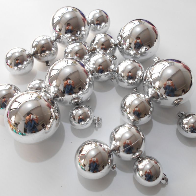 Christmas Ball Electroplating Processing Custom Christmas Ball Christmas Decorations of Various Colors