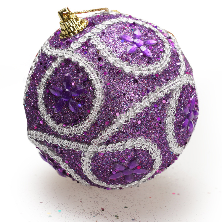 New Diamond-Mounted St. Christmas 8cm Foam Christmas Ball Christmas Tree Pendant Christmas Decorations Christmas Pendant New Diamond-Mounted St. Christmas 8cm Foam Christmas Ball Christmas Tree Pendant Christmas Decorations Christmas Pendant