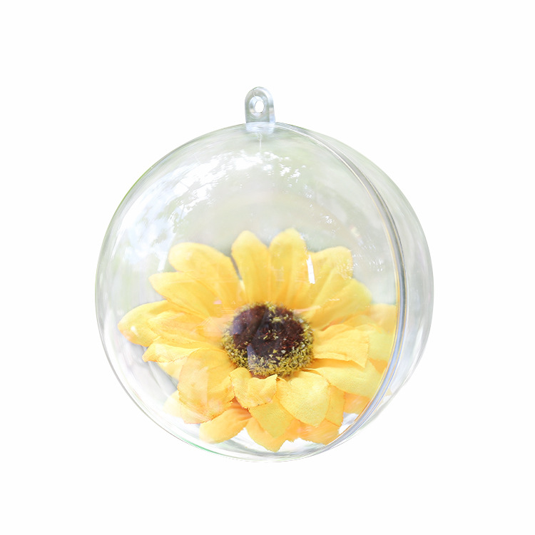 Festival Decoration Pendant High Transparent Hollow Ball Plastic Ball Bounce Ball Christmas Ball Christmas Decorations