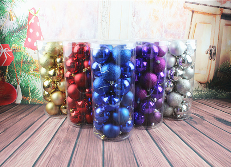 Christmas Ball 24 4cm6cm8cm Bucket Colored Ball Plastic Bright Electroplated Ball Christmas Tree Pendant Wholesale Christmas Ball 24 4cm6cm8cm Bucket Colored Ball Plastic Bright Electroplated Ball Christmas Tree Pendant Wholesale