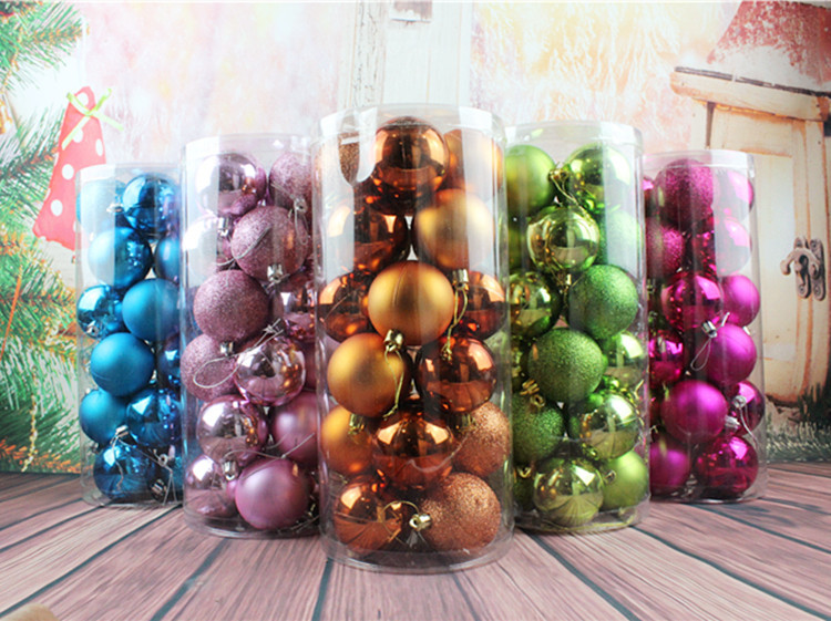 Christmas Ball 24 4cm6cm8cm Bucket Colored Ball Plastic Bright Electroplated Ball Christmas Tree Pendant Wholesale Christmas Ball 24 4cm6cm8cm Bucket Colored Ball Plastic Bright Electroplated Ball Christmas Tree Pendant Wholesale