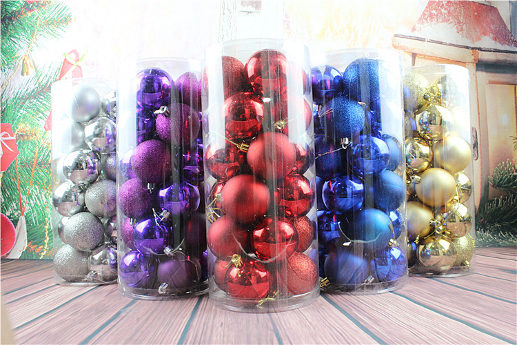 Christmas Ball 24 4cm6cm8cm Bucket Colored Ball Plastic Bright Electroplated Ball Christmas Tree Pendant Wholesale Christmas Ball 24 4cm6cm8cm Bucket Colored Ball Plastic Bright Electroplated Ball Christmas Tree Pendant Wholesale