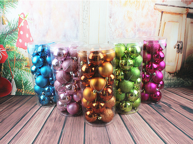 Christmas Ball 24 4cm6cm8cm Bucket Colored Ball Plastic Bright Electroplated Ball Christmas Tree Pendant Wholesale Christmas Ball 24 4cm6cm8cm Bucket Colored Ball Plastic Bright Electroplated Ball Christmas Tree Pendant Wholesale