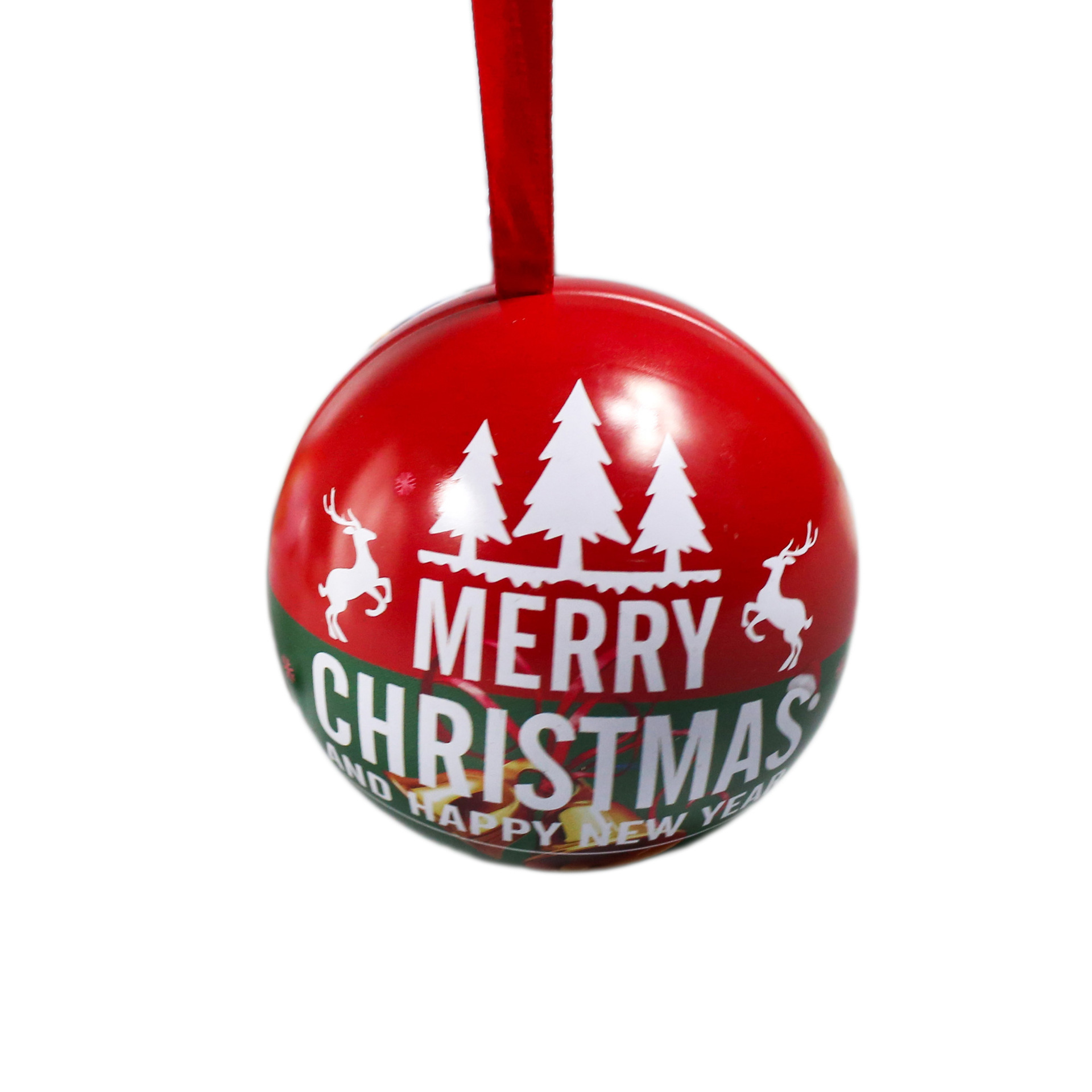 Christmas Decorations Tinplate Christmas Ball Christmas Tree Pendant Pendant Christmas Gift Student Kindergarten Gift