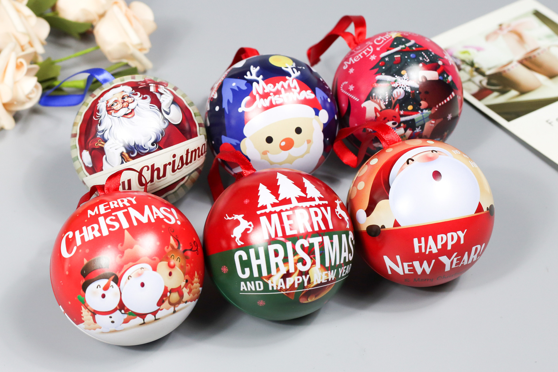 Christmas Decorations Tinplate Christmas Ball Christmas Tree Pendant Pendant Christmas Gift Student Kindergarten Gift Christmas Decorations Tinplate Christmas Ball Christmas Tree Pendant Pendant Christmas Gift Student Kindergarten Gift