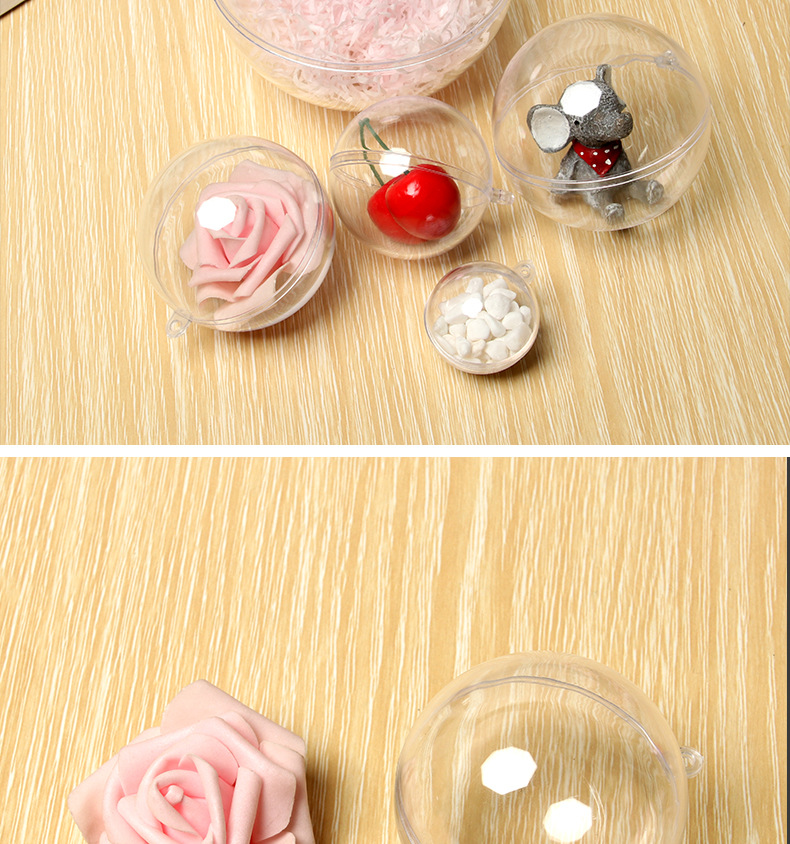 Christmas ball Plastic Transparent Ball Shopping Mall Festival Creative Christmas Ball Acrylic Decorative Ball Christmas ball Plastic Transparent Ball Shopping Mall Festival Creative Christmas Ball Acrylic Decorative Ball