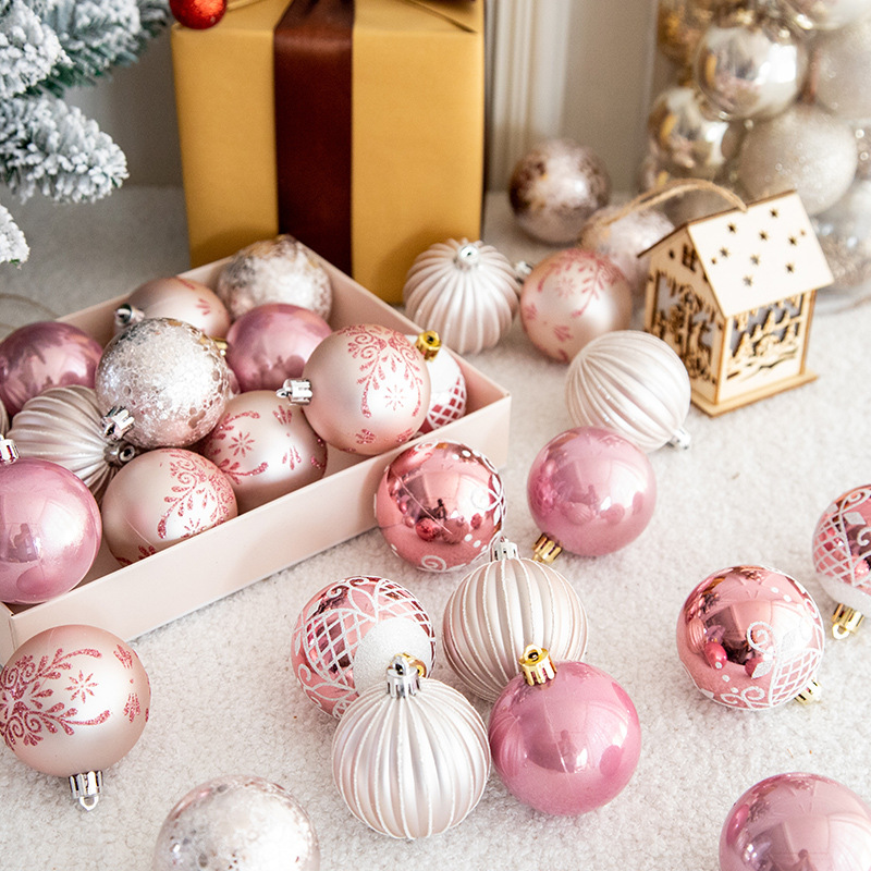 Christmas ball  Ball Colorful Ball Decoration Ball Christmas Pendant 6cm Hanging Ball Christmas Decorations