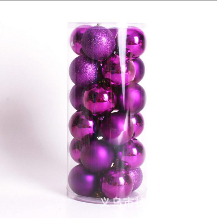 Bucket Christmas Ball Electroplated Plastic Christmas Ball Christmas Tree Pendant Christmas Decorations for 3468cm24 Bucket Christmas Ball Electroplated Plastic Christmas Ball Christmas Tree Pendant Christmas Decorations for 3468cm24