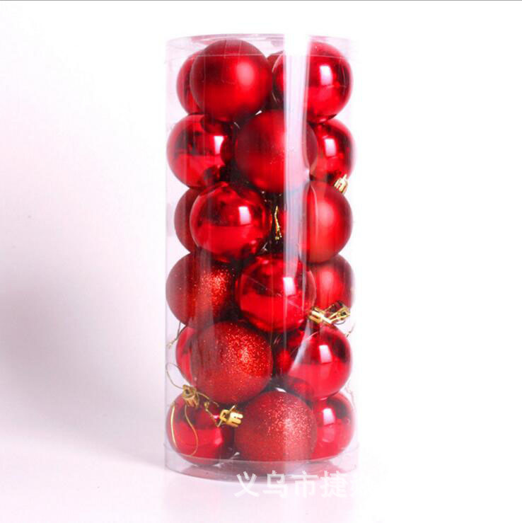 Bucket Christmas Ball Electroplated Plastic Christmas Ball Christmas Tree Pendant Christmas Decorations for 3468cm24 Bucket Christmas Ball Electroplated Plastic Christmas Ball Christmas Tree Pendant Christmas Decorations for 3468cm24