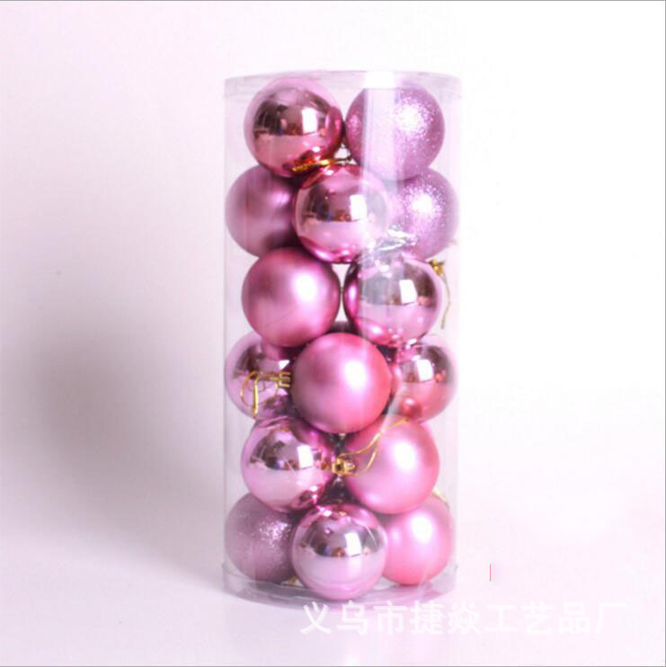 Bucket Christmas Ball Electroplated Plastic Christmas Ball Christmas Tree Pendant Christmas Decorations for 3468cm24 Bucket Christmas Ball Electroplated Plastic Christmas Ball Christmas Tree Pendant Christmas Decorations for 3468cm24