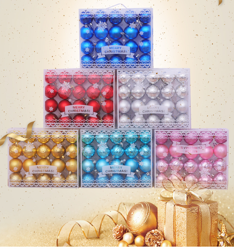 Christmas Ball Gift Box 6cm20 Pack Christmas Scene Arrangement Festive Holiday Decorative Christmas Tree Hanging Ball Colored Ball Christmas Ball Gift Box 6cm20 Pack Christmas Scene Arrangement Festive Holiday Decorative Christmas Tree Hanging Ball Colored Ball