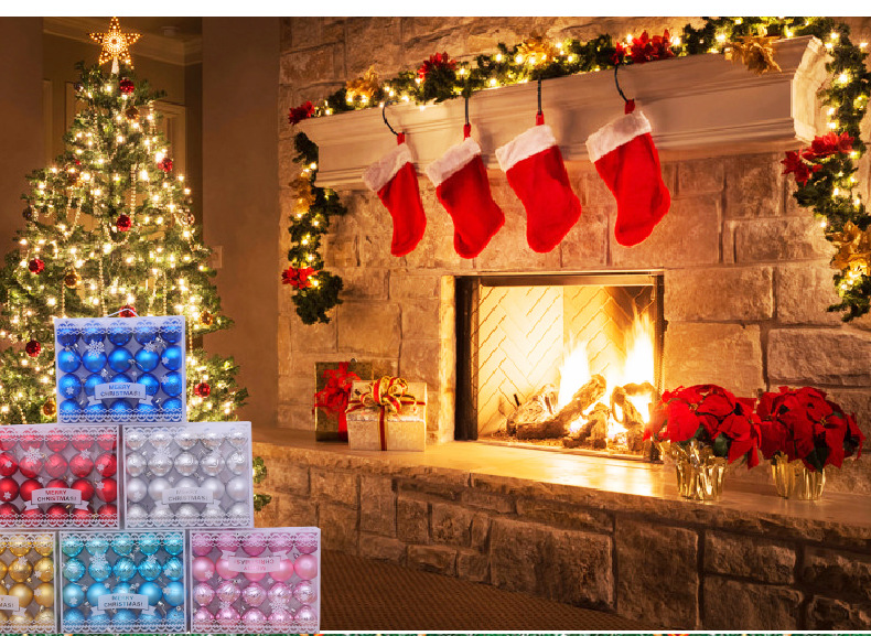 Christmas Ball Gift Box 6cm20 Pack Christmas Scene Arrangement Festive Holiday Decorative Christmas Tree Hanging Ball Colored Ball Christmas Ball Gift Box 6cm20 Pack Christmas Scene Arrangement Festive Holiday Decorative Christmas Tree Hanging Ball Colored Ball