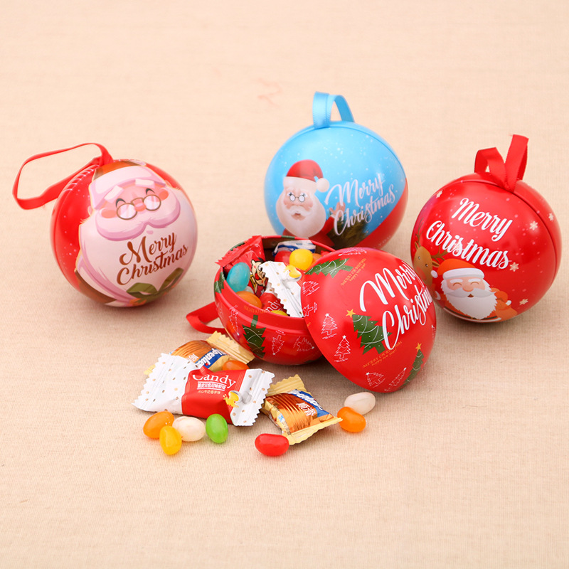 Christmas Decorations Christmas Ball Candy Box Christmas Gifts Christmas Tree Pendant Gifts Children&#039;s Gifts