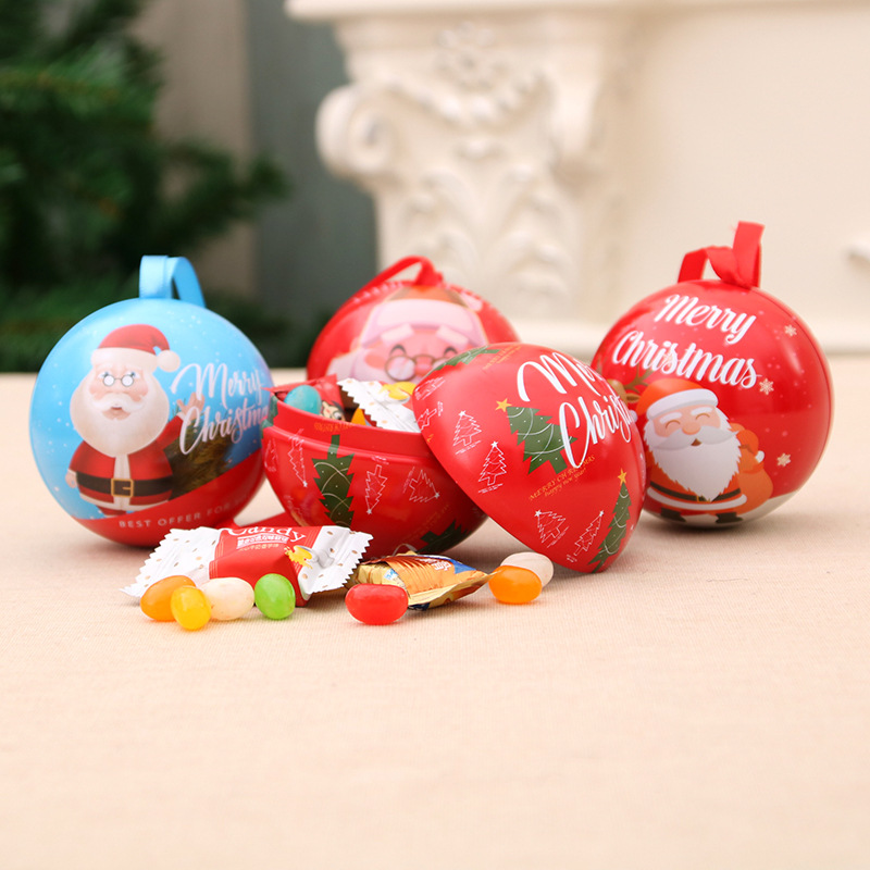Christmas Decorations Christmas Ball Candy Box Christmas Gifts Christmas Tree Pendant Gifts Children&#039;s Gifts