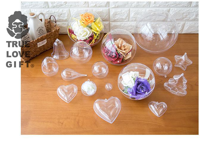 Plastic Packaging Wedding Candies Box Ball Transparent Christmas Ball Decoration DIY Acrylic Ball Pendant Spot Whole Plastic Packaging Wedding Candies Box Ball Transparent Christmas Ball Decoration DIY Acrylic Ball Pendant Spot Whole