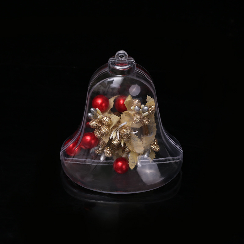 Plastic Packaging Wedding Candies Box Ball Transparent Christmas Ball Decoration DIY Acrylic Ball Pendant Spot Whole
